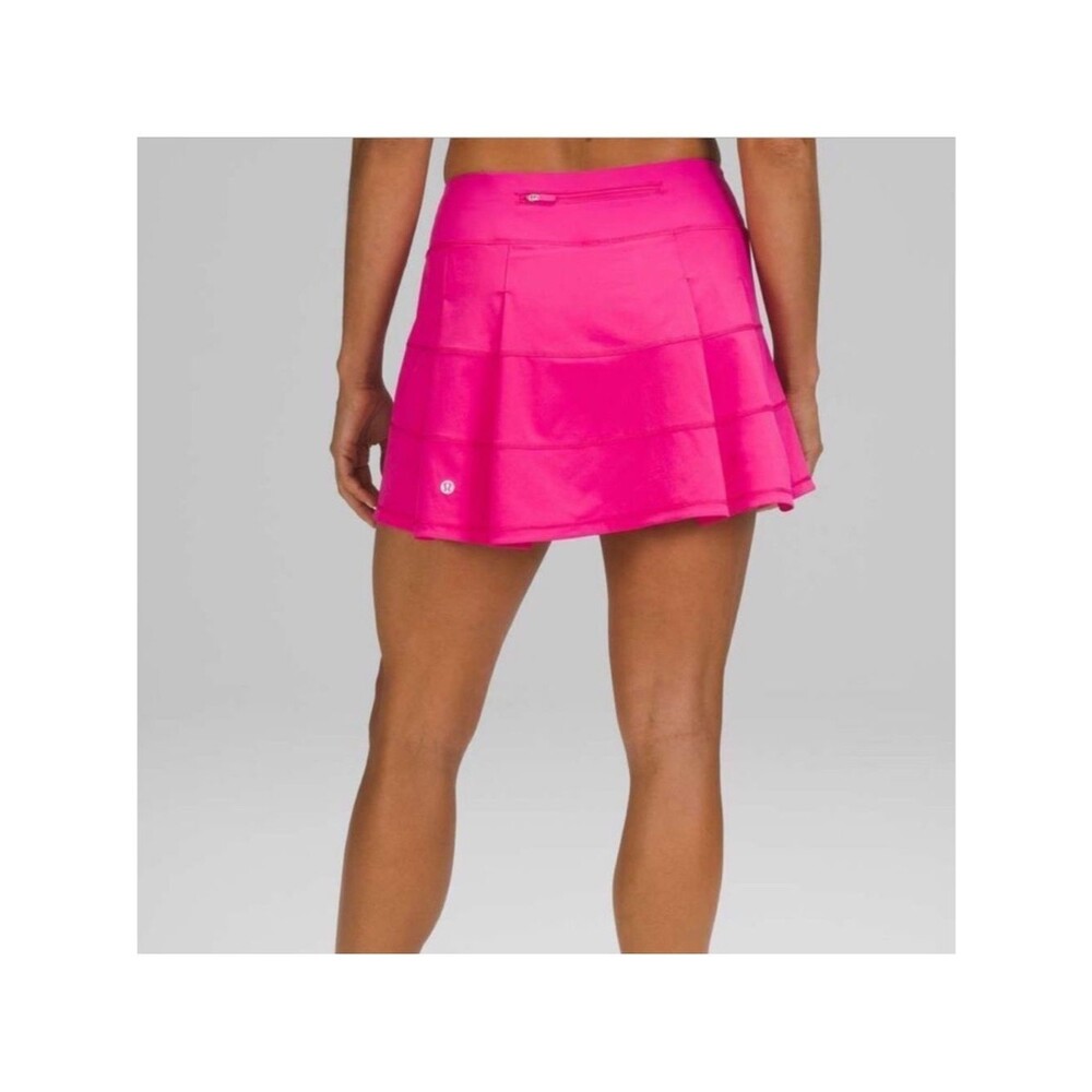 Lululemon sonic pink skirt 12 pace rival skort skirt